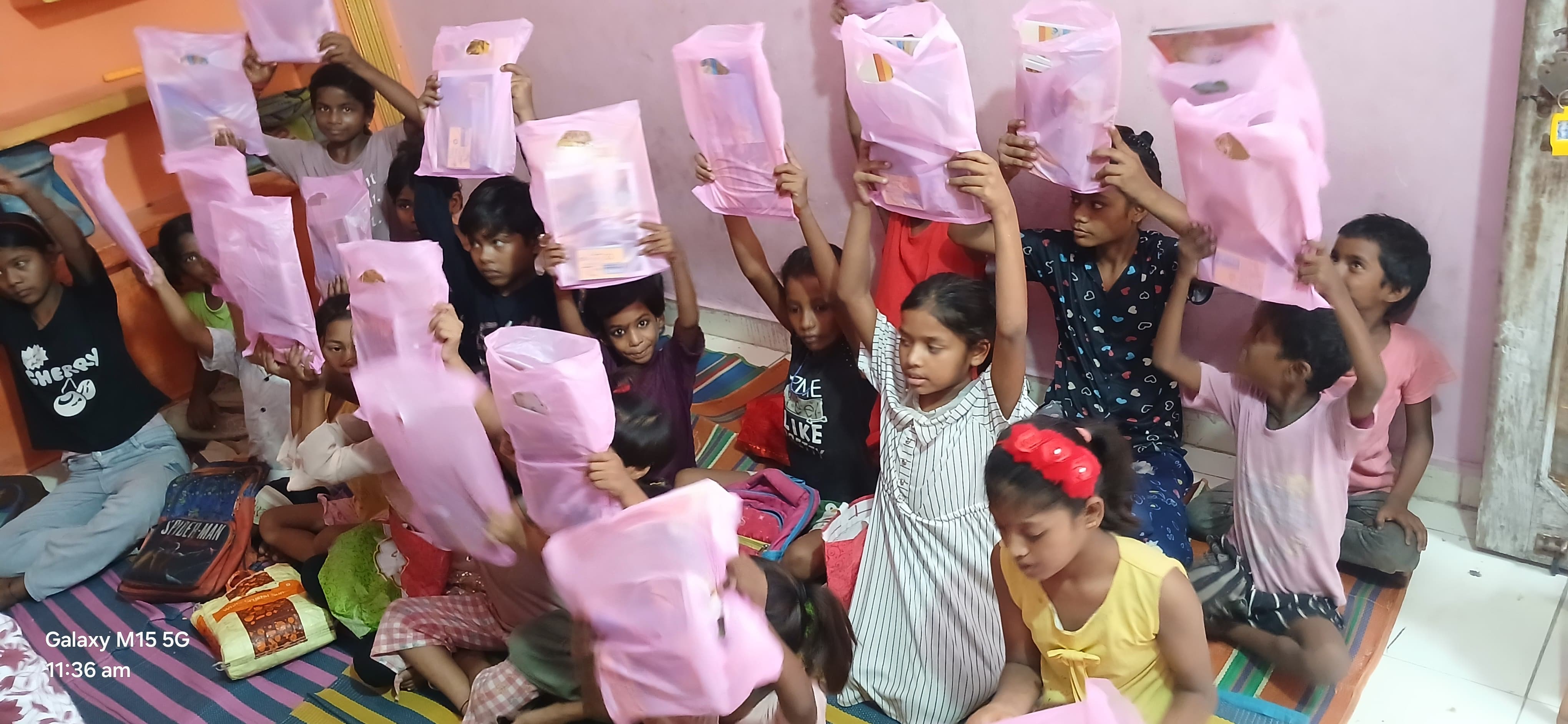 Gifts Distributed To Children