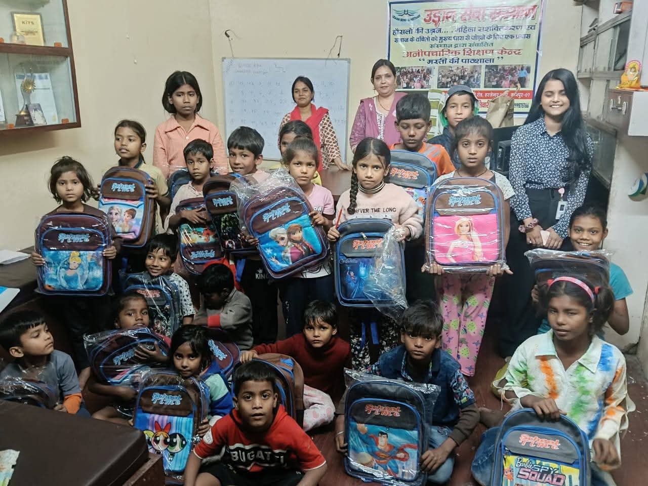 Bag Distribution Program @ Masti Ki Pathshala