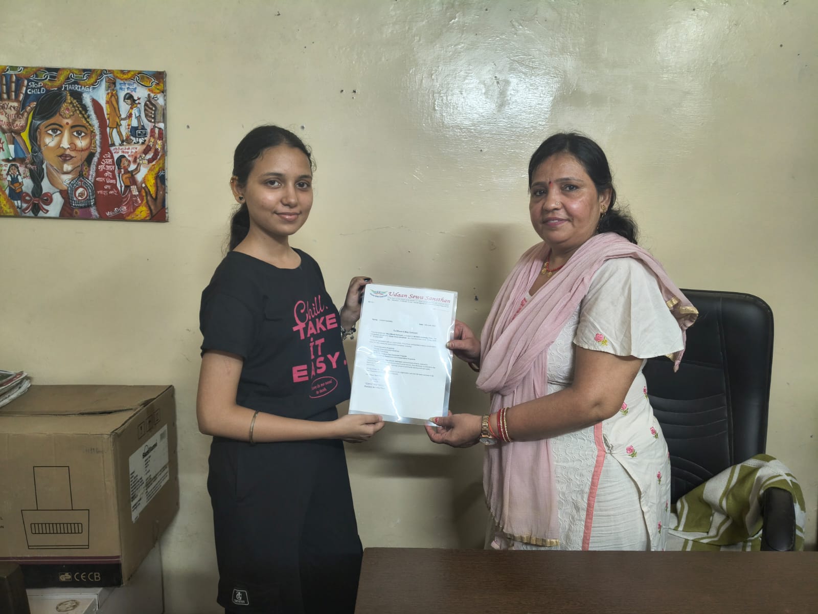 Certificate Distribution To Volunteers @ Masti Ki Pathshala
